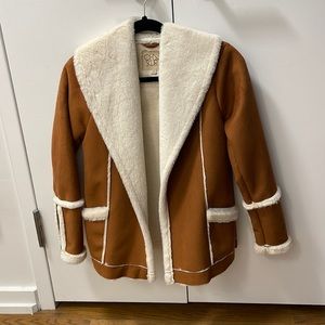 Chaser LA Soft Shearling Coat